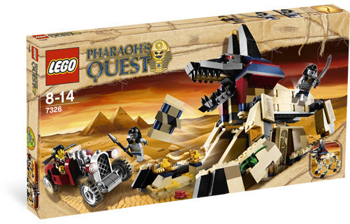 7326 Rise of the Sphinx (Retired) (Certified Complete) product image 1, provided for visual reference and product detail