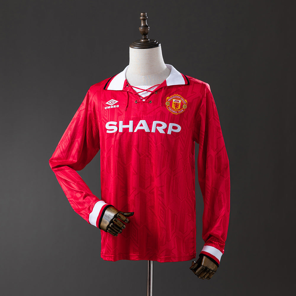 Manchester United Jersey 1992-94 Home Retro Football Kit