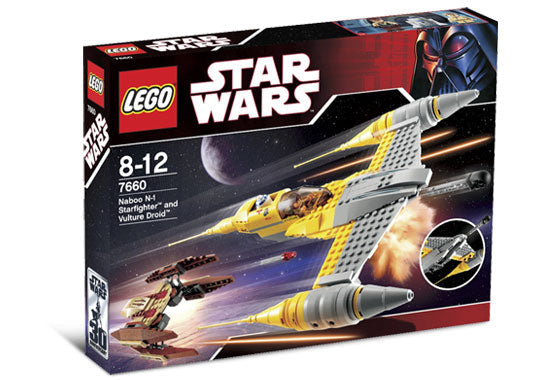 7660 LEGO Star Wars Naboo N-1 Starfighter and Vulture Droid (Retired) (Certified Complete)