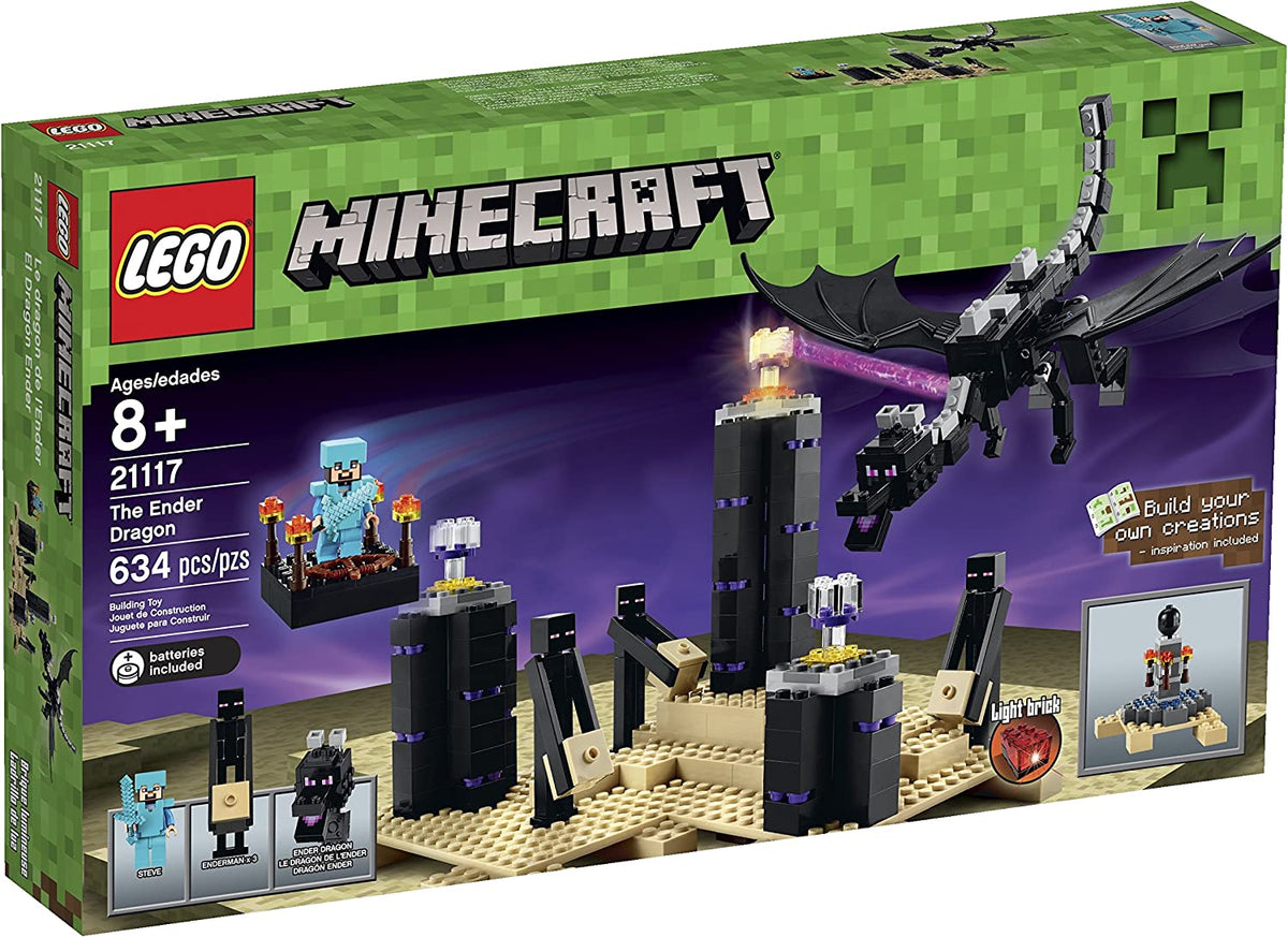 21117 Minecraft The Ender Dragon (Retired) (Certified Complete) product image 1, provided for visual reference and product