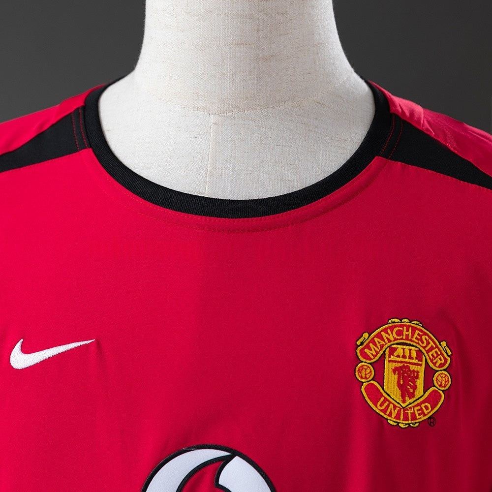 Manchester United Jersey 2002-04 Home Retro Football Kit product image 5