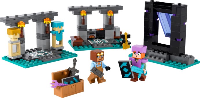 21252 LEGO Minecraft: The Armory product image 3, provided for visual reference and product detail review