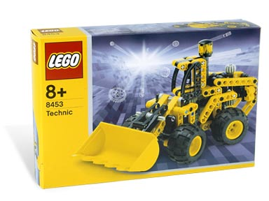 8453 LEGO Technic: Front End Loader (Retired) (New Sealed) product image 1, provided for visual reference and product detail