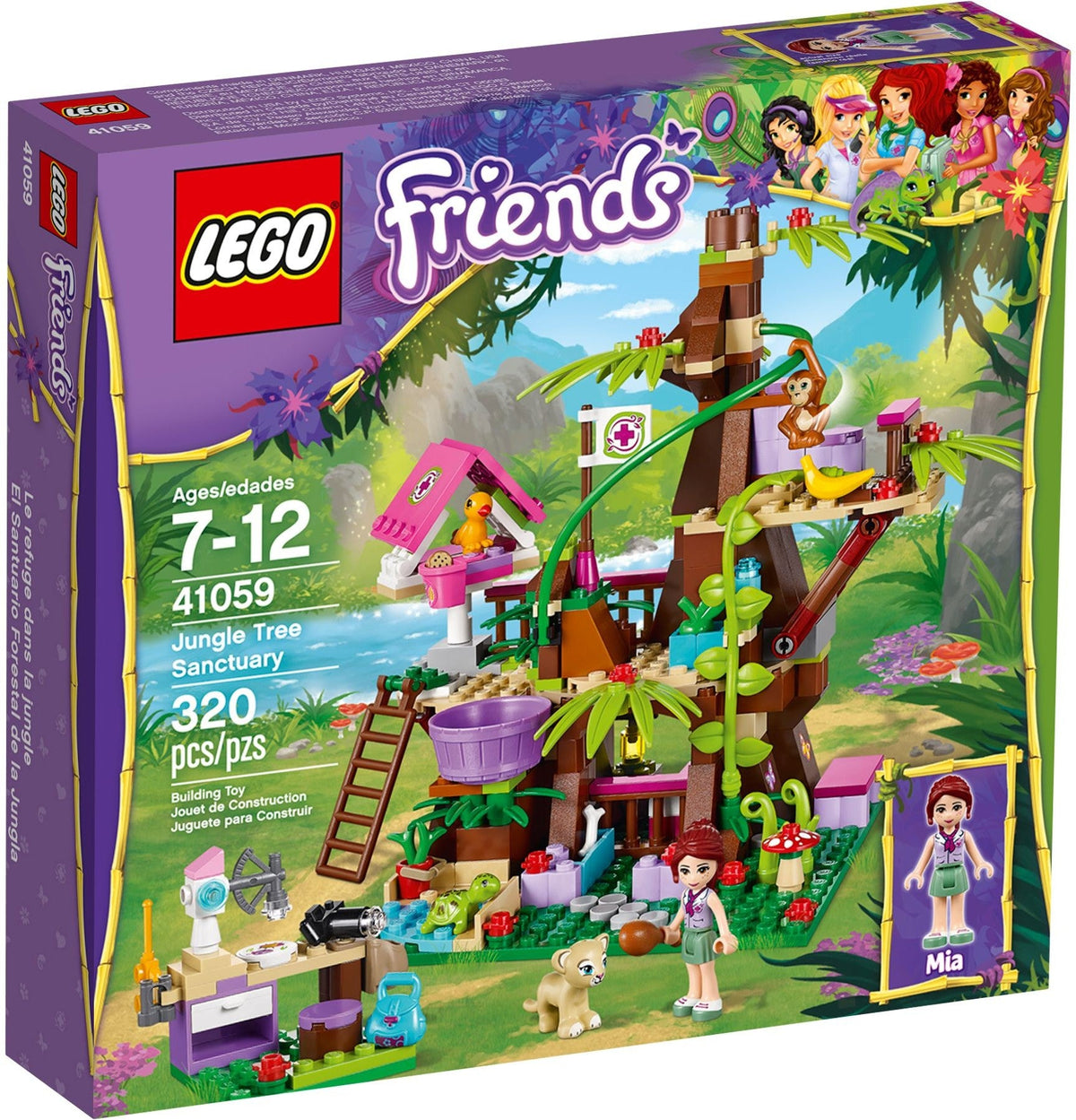 41059 Jungle Tree Sanctuary (Retired) (New Sealed) product image 1, provided for visual reference and product detail review