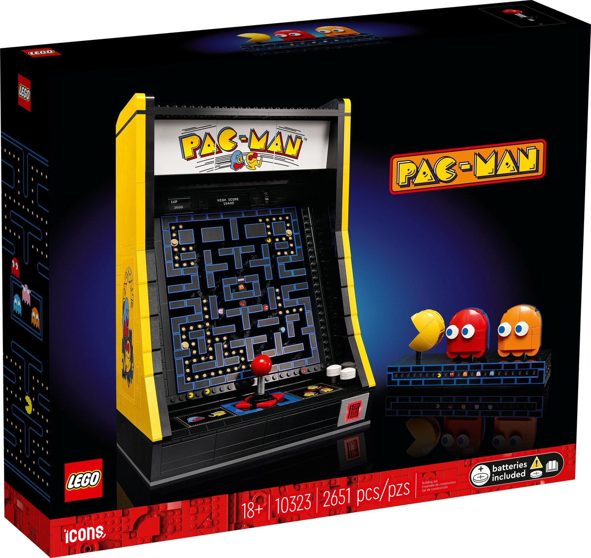 10323 LEGO Icons: PAC-MAN Arcade (Certified Complete) product image 3, provided for visual reference and product detail