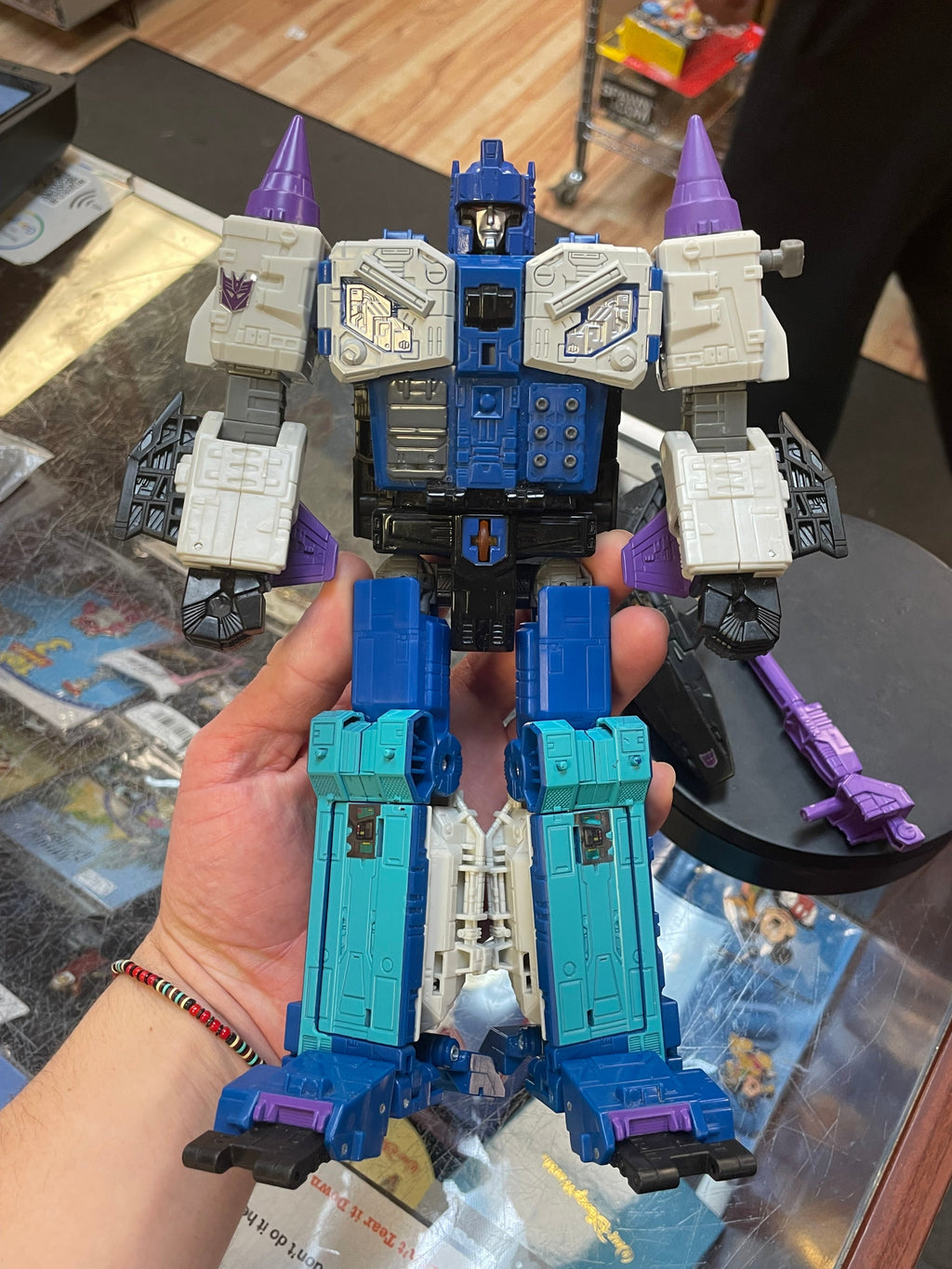 Dreadnaut & Decepticon Overlord Leader Class (Transformers Titans Return, Hasbro) COMPLETE product image 5, provided for