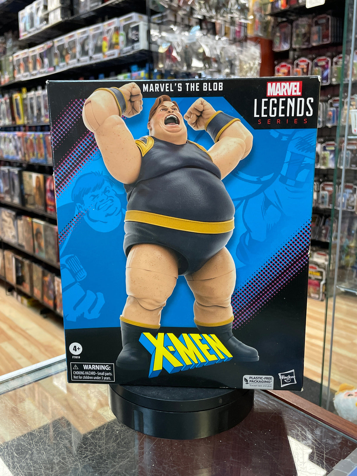 Marvel’s The Blob (X-Men, Marvel Legends, Hasbro) SEALED product image 1, provided for visual reference and product detail