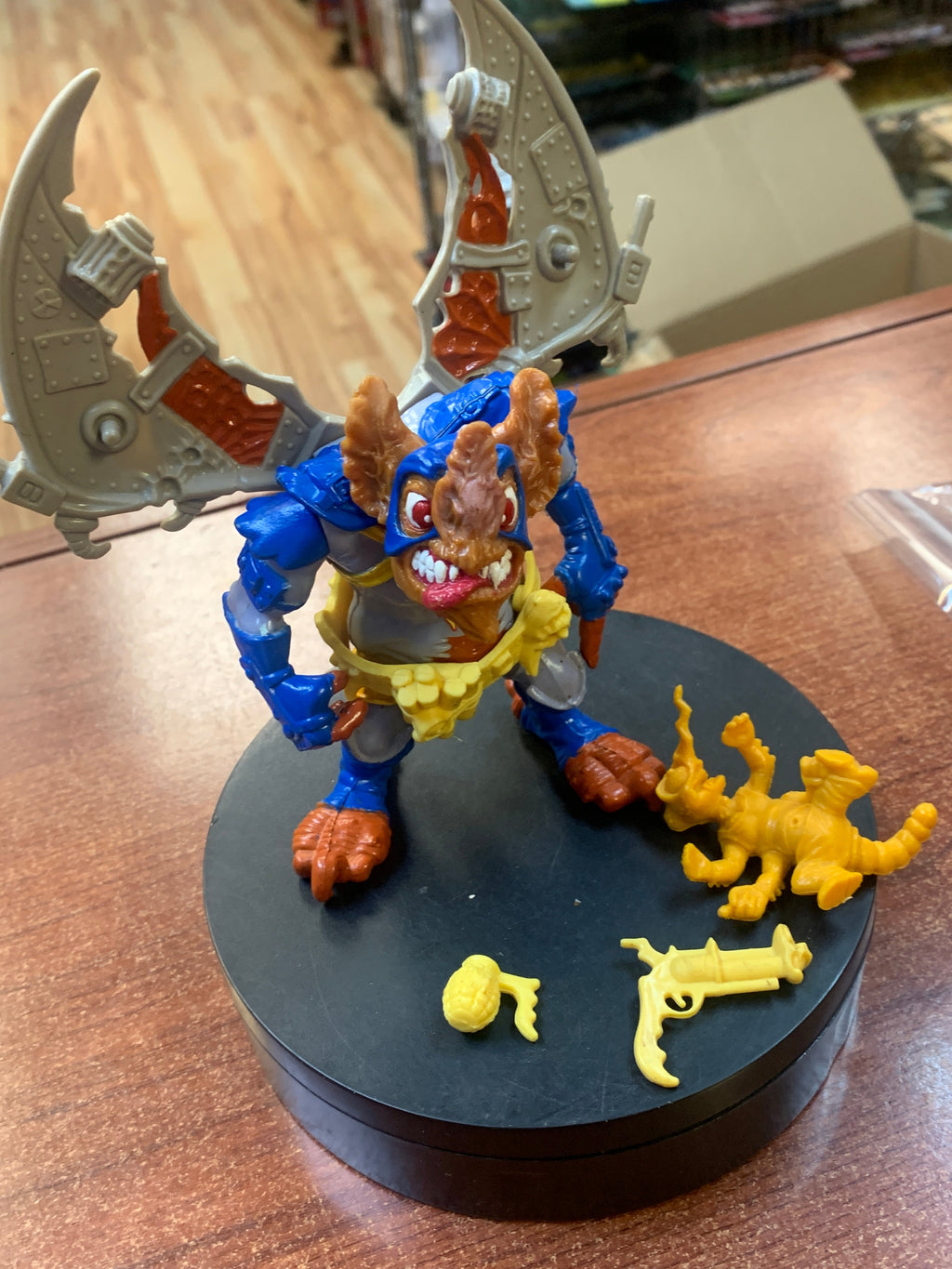 Wing Nut (Vintage TMNT Ninja Turtles, Playmates) **COMPLETE** product image 3, provided for visual reference and product