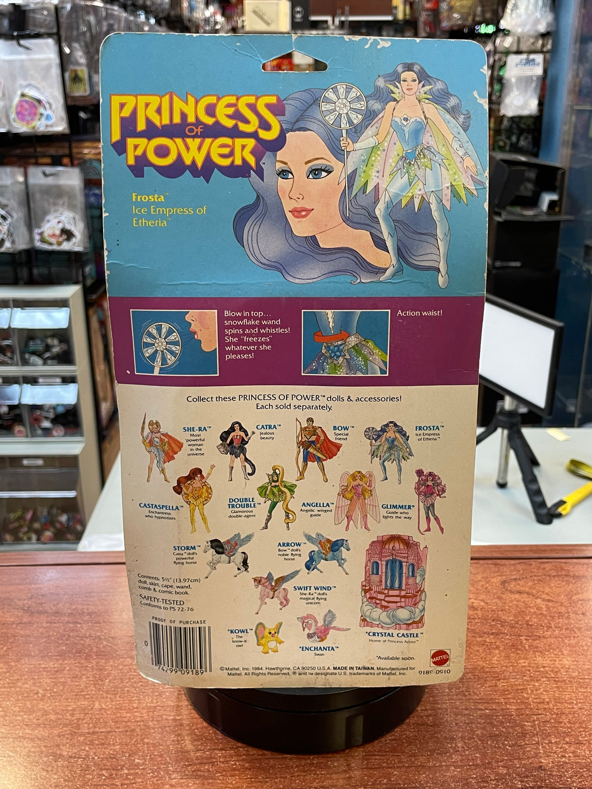 Frosta (Vintage Mattel, Princess Of Power) SEALED product image 2, provided for visual reference and product detail review