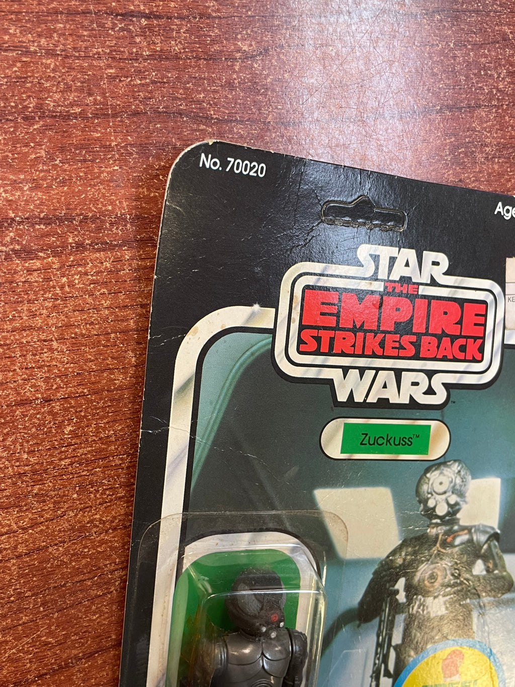 Zuckuss ESB 9507 (Vintage Star Wars, Kenner) **SEALED** product image 19, provided for visual reference and product detail