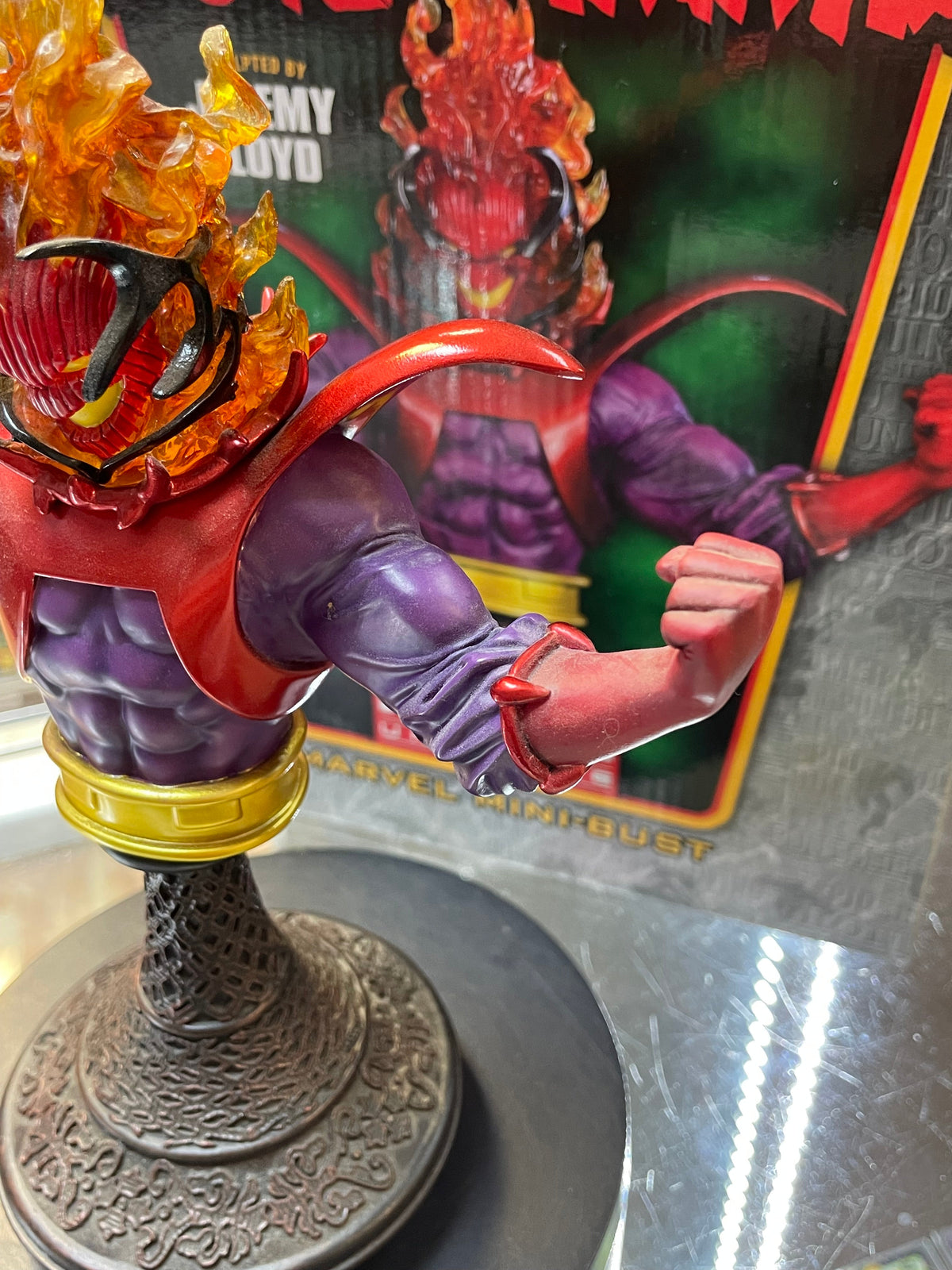 Dormammu Mini Bust (Marvel, Bowen Designs) product image 5, provided for visual reference and product detail review
