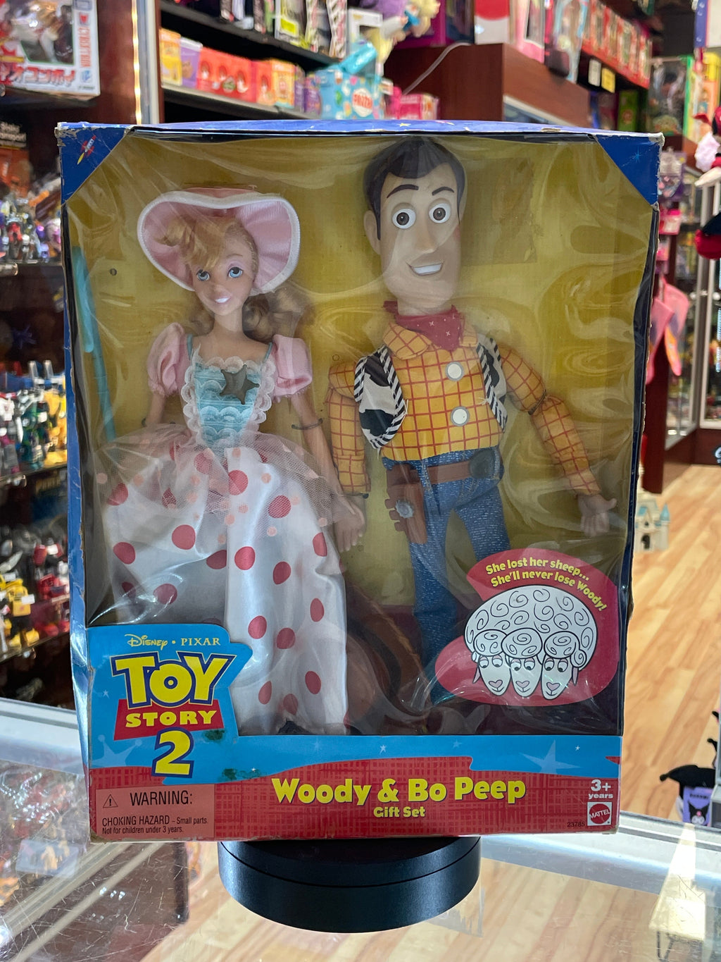 Woody & Bopeep Gift Set (Vintage Toy Story, Mattel) **NEW** product image 1, provided for visual reference and product