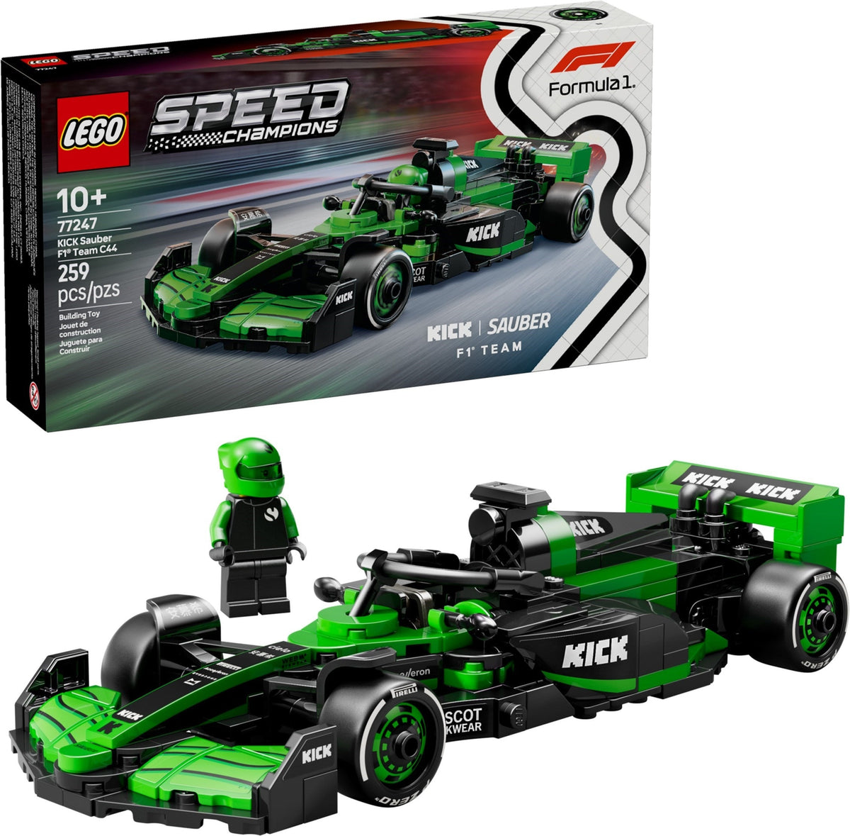 77247 KICK Sauber F1 Team C44 (Certified Complete) product image 1, provided for visual reference and product detail review