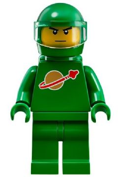 IDEA007 Classic Space - Green with Air Tanks (Pete) product image 1, provided for visual reference and product detail review