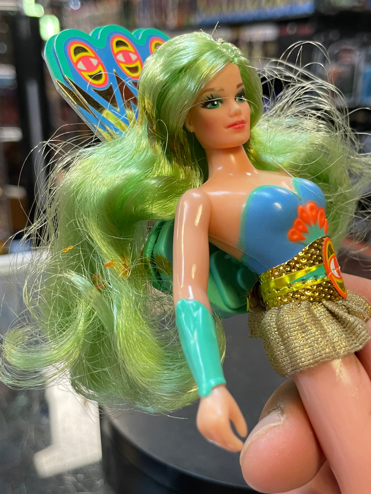PeekAblue with Wings (Vintage She-Ra, Mattel) Loose product image 6, provided for visual reference and product detail review