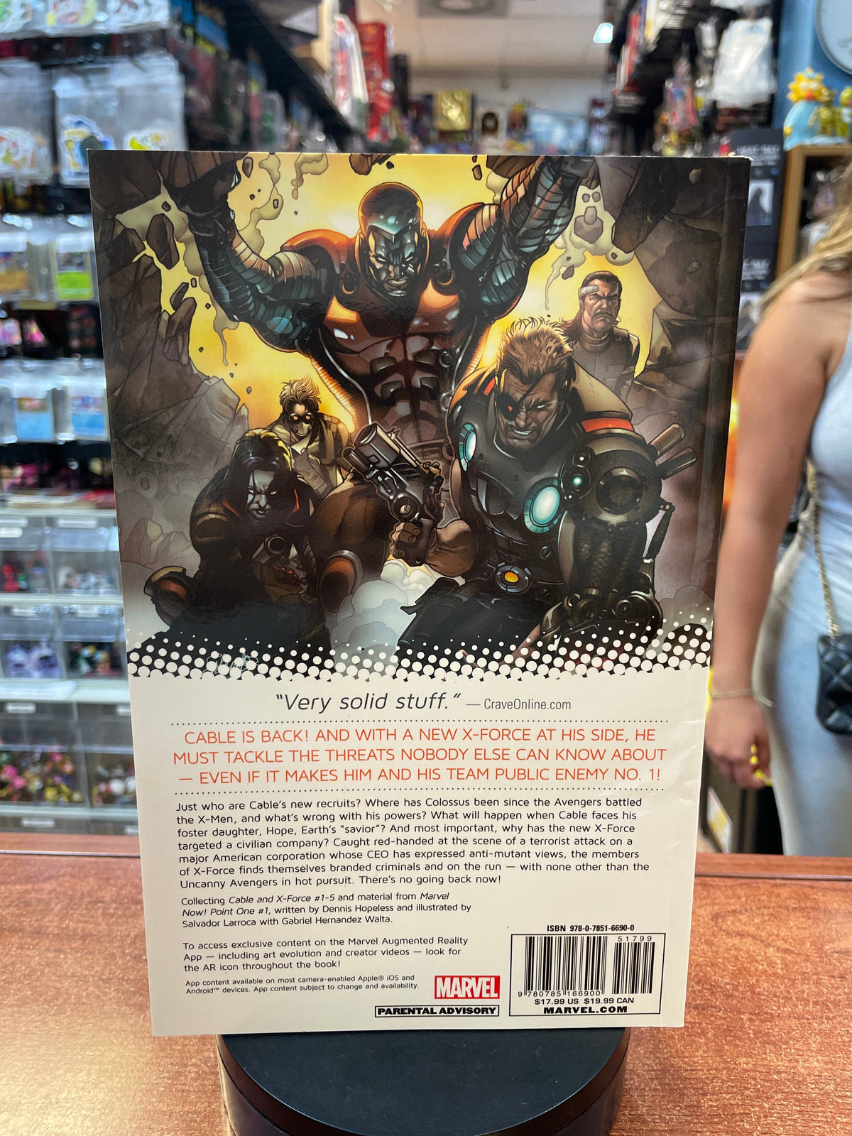 Cable & X-Force Set TPB Vol 1-4 (Marvel, Comics) product image 3, provided for visual reference and product detail review