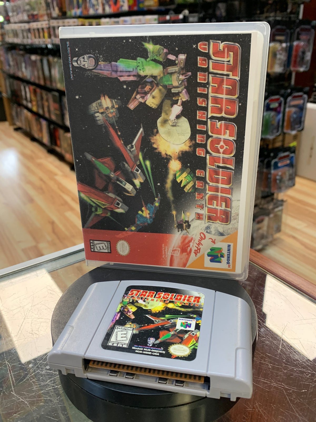 Star Soldier Vanishing Earth (N64 Nintendo, Video Game) **TESTED/COMPLETE** product image 1, provided for visual reference