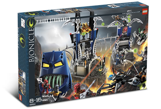 8894 Piraka Stronghold (Retired) (Open Box Sealed Bags) product image 1, provided for visual reference and product detail