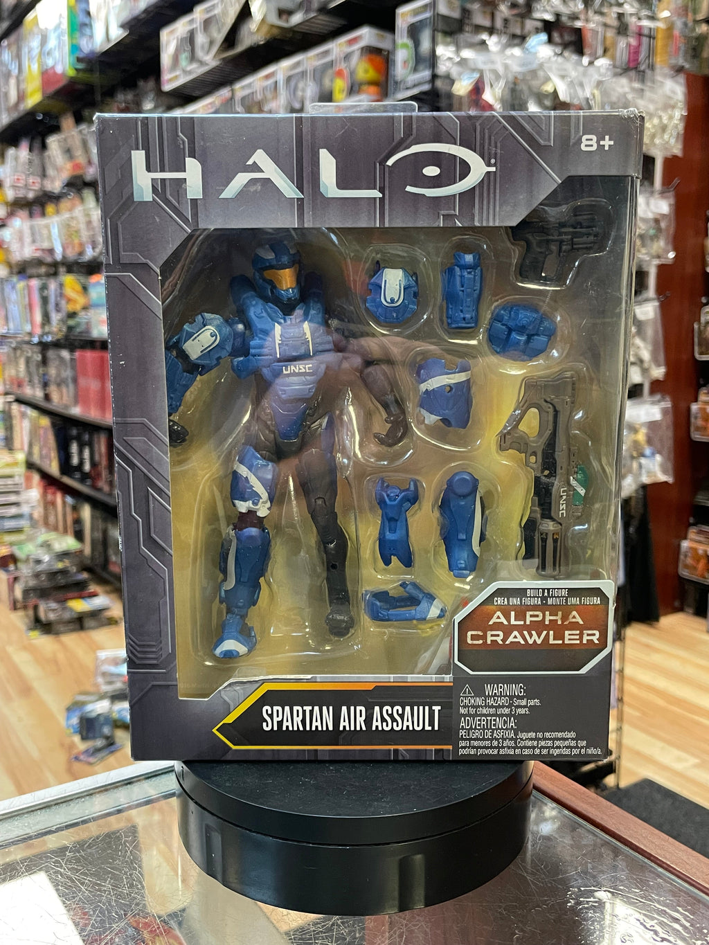 Spartan Air Assault (Halo, Mattel) **SEALED** product image 2, provided for visual reference and product detail review