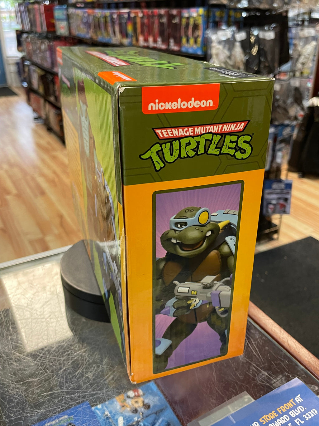 Slash & Leatherhead (TMNT Ninja Turtles, NECA) **SEALED** product image 4, provided for visual reference and product detail