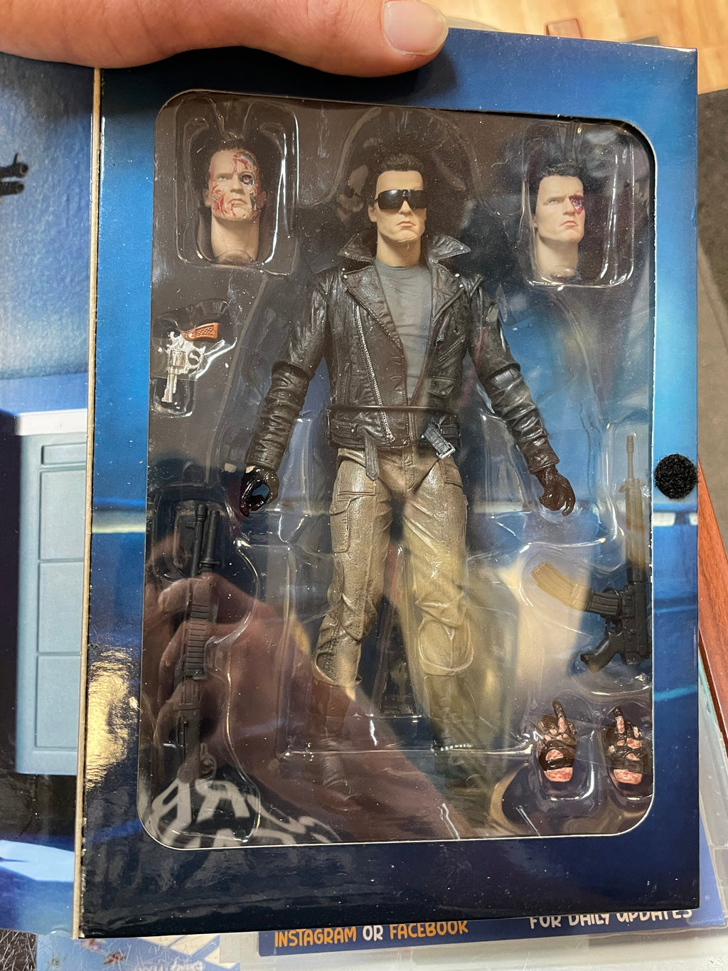 T-800 Police Station (NECA, Terminator) **SEALED** product image 2, provided for visual reference and product detail review