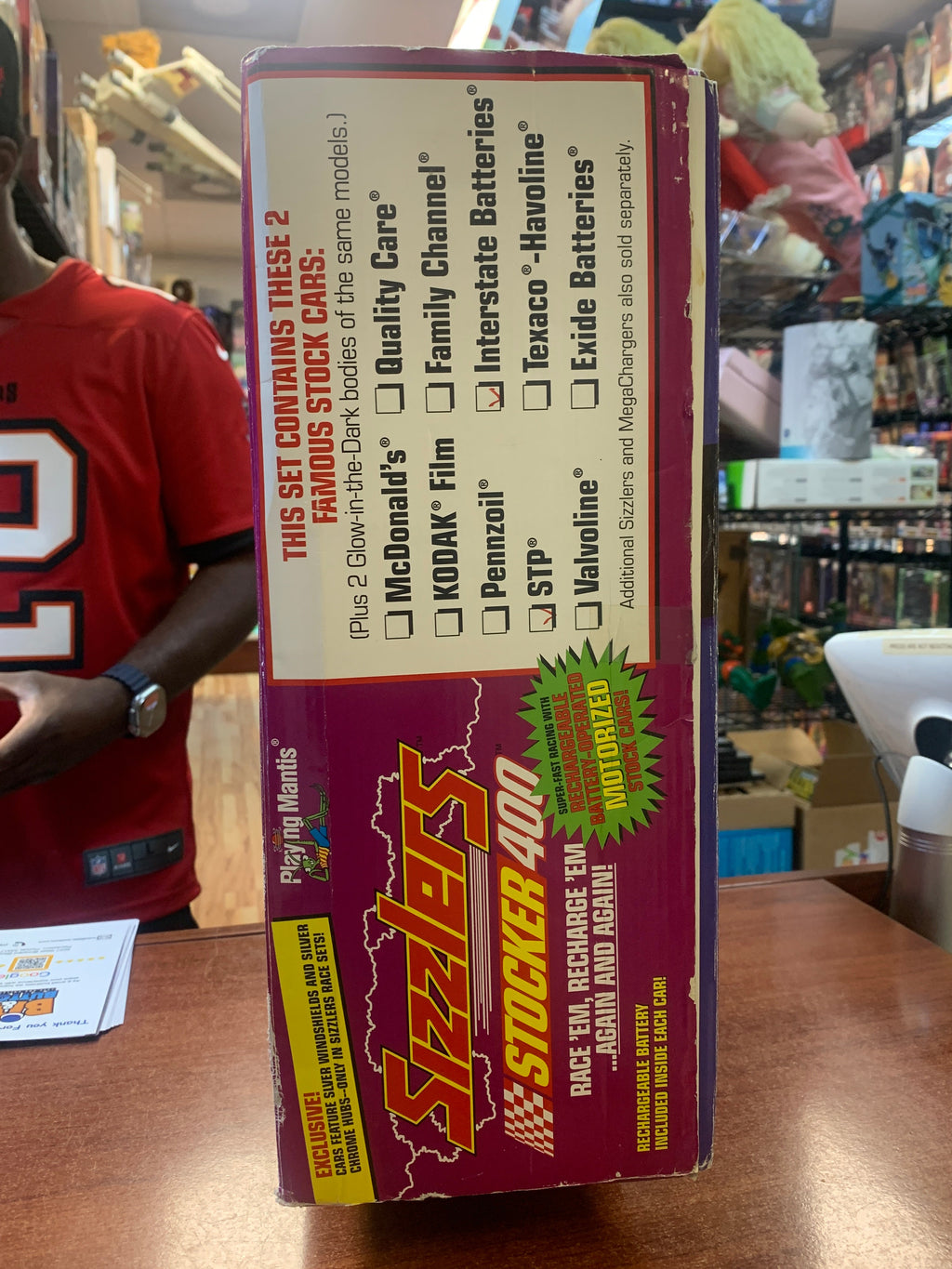 Sizzlers Stocker 400 (Playing Mantis, Slot Cars) **SEALED** product image 3, provided for visual reference and product