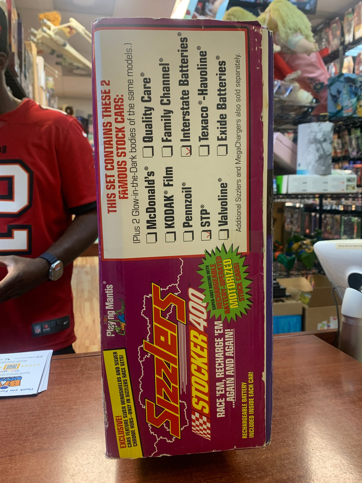 Sizzlers Stocker 400 (Playing Mantis, Slot Cars) **SEALED** product image 3, provided for visual reference and product