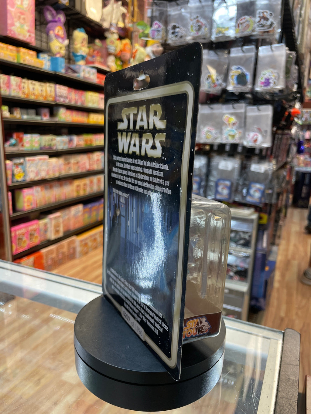 Stitch as Hologram Emperor Palpatine (Star Wars Star Tours, Disney) **SEALED** product image 3, provided for visual