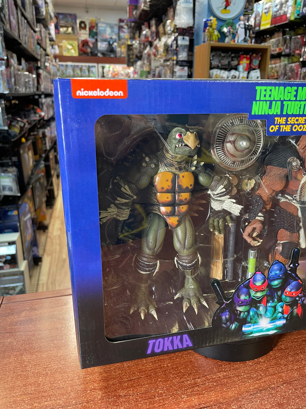 Tokka & Rahzar (NECA, TMNT Ninja Turtles) NEW product image 2, provided for visual reference and product detail review