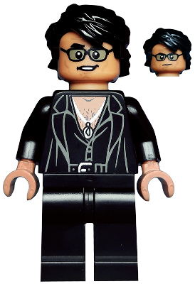 COL333 Dr. Ian Malcolm - Partially Open Shirt with Jacket product image 1, provided for visual reference and product detail