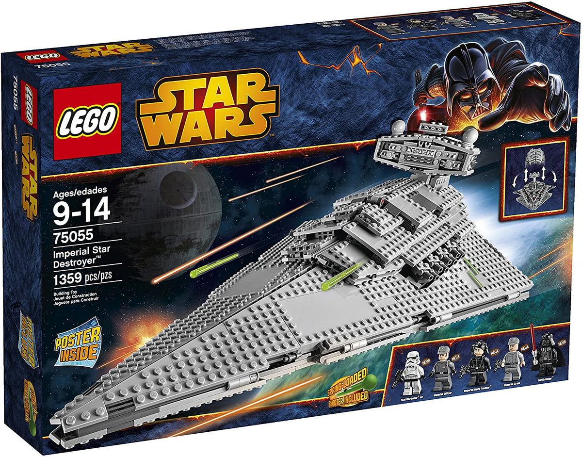 75055 Imperial Star Destroyer (Retired) (Certified Complete) product image 1, provided for visual reference and product