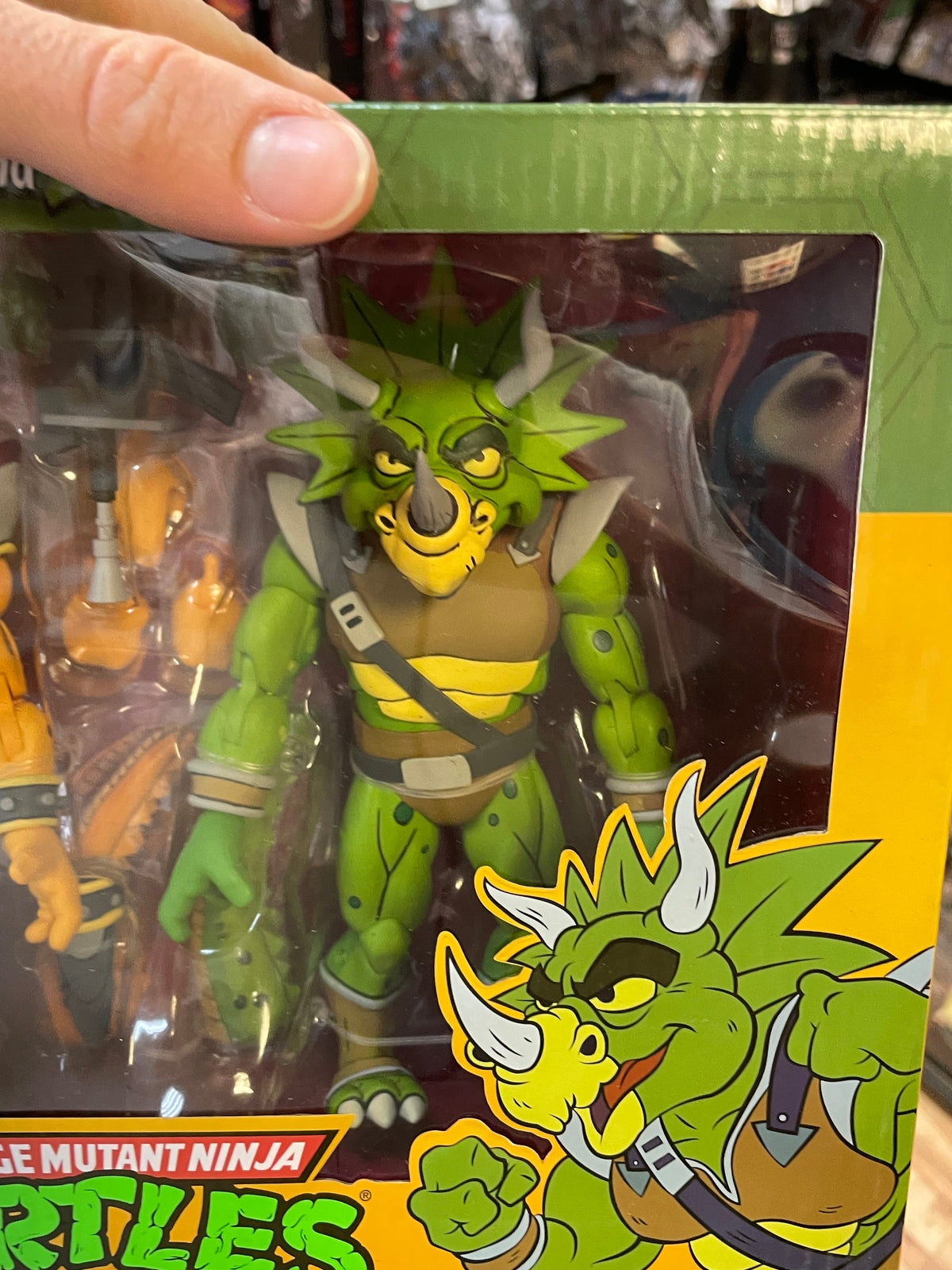 Zarax & Zork (TMNT Ninja Turtles, NECA) **SEALED** product image 6, provided for visual reference and product detail review