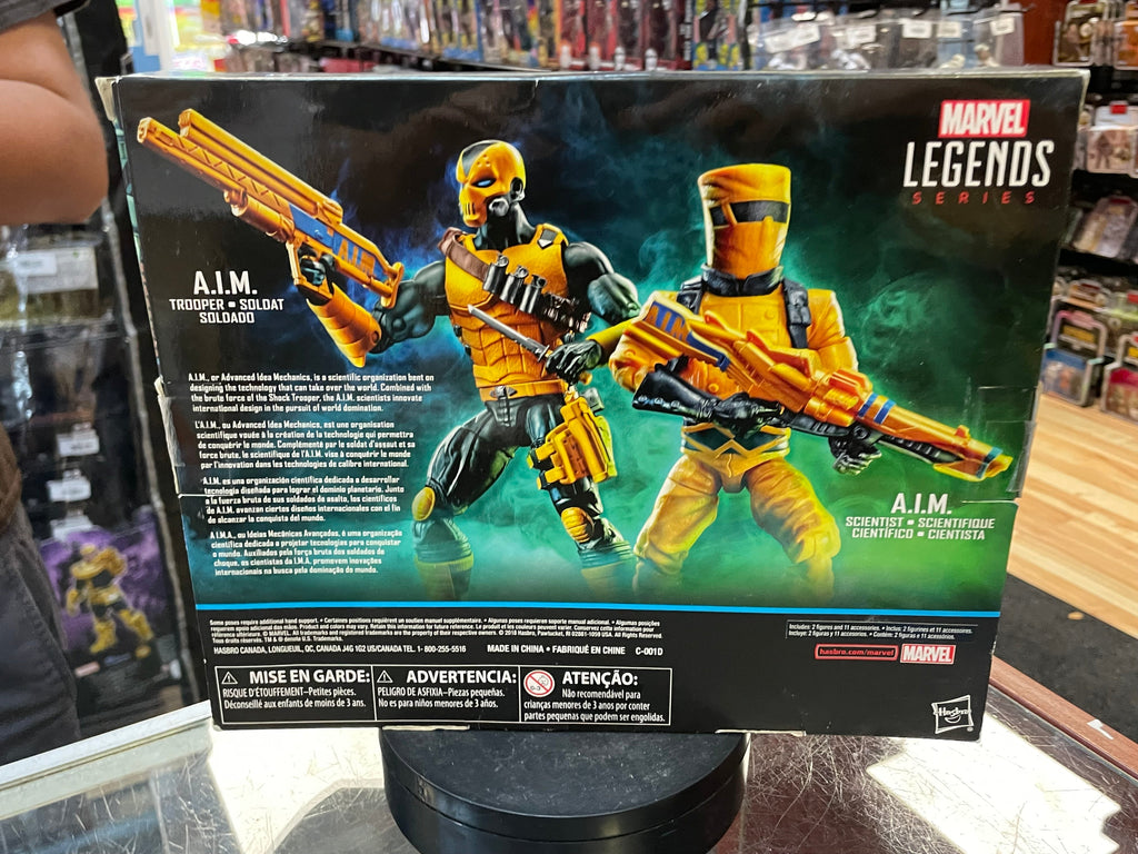 AIM Scientist & AIM Trooper (Marvel Legends, Hasbro) *SEALED* product image 2, provided for visual reference and product