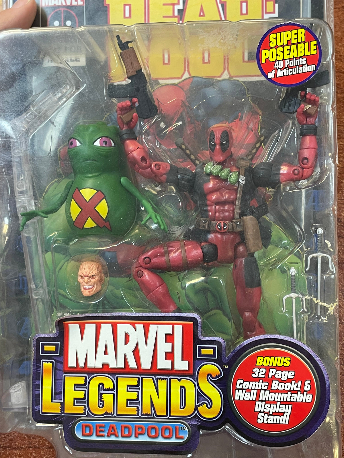 Deadpool Series VI (Marvel Legends, ToyBiz)SEALED product image 8, provided for visual reference and product detail review