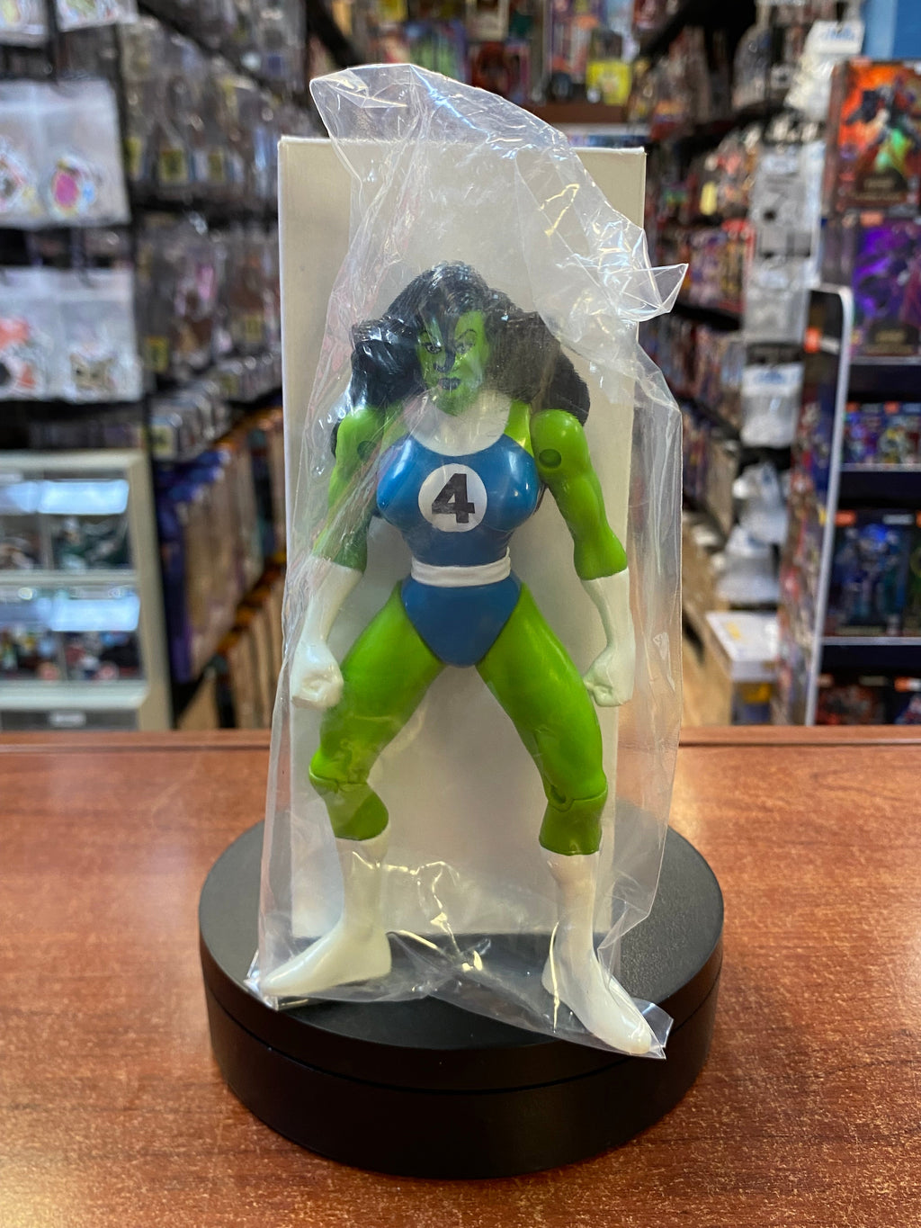 She Hulk Mail Away (Vintage Marvel Fantastic Four, Toybiz) SEALED product image 1, provided for visual reference and product
