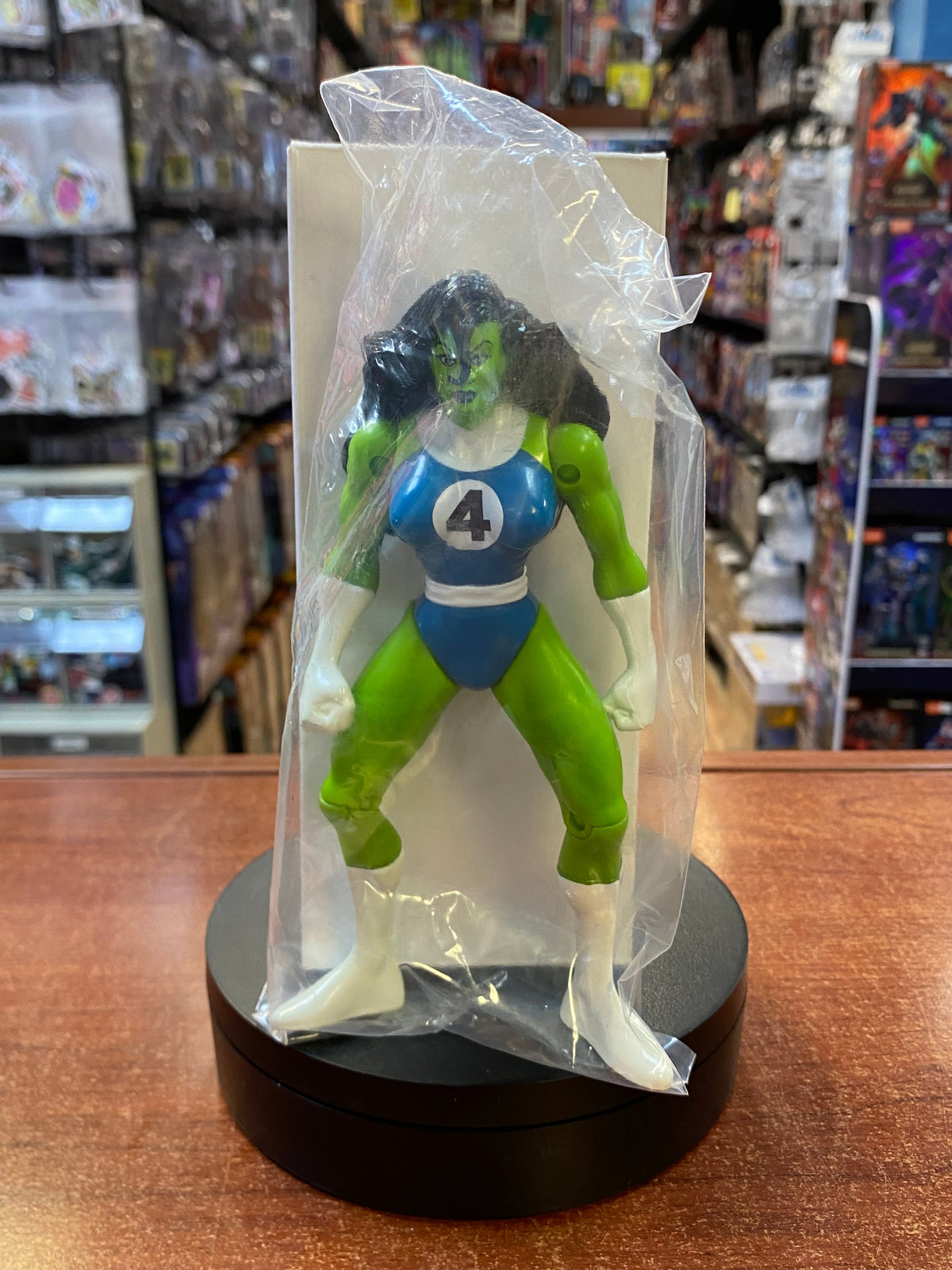 She Hulk Mail Away (Vintage Marvel Fantastic Four, Toybiz) SEALED product image 1, provided for visual reference and product