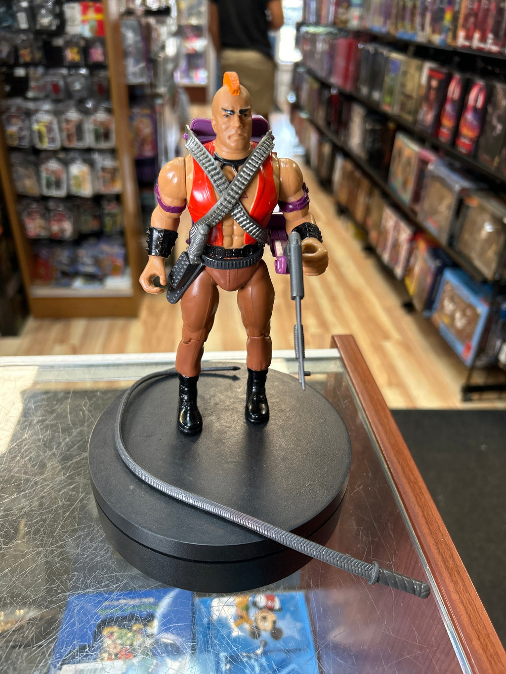 Mad Dog (Vintage Rambo, Coleco) **COMPLETE** product image 1, provided for visual reference and product detail review