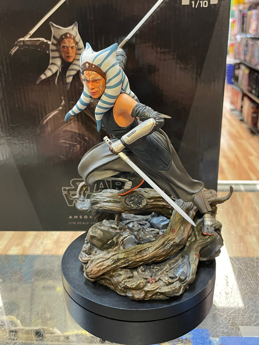 Ahsoka Tano 1/10 Polystone Statue BDS Art Scale (Star Wars, Iron Studios) COMPLETE product image 5, provided for visual