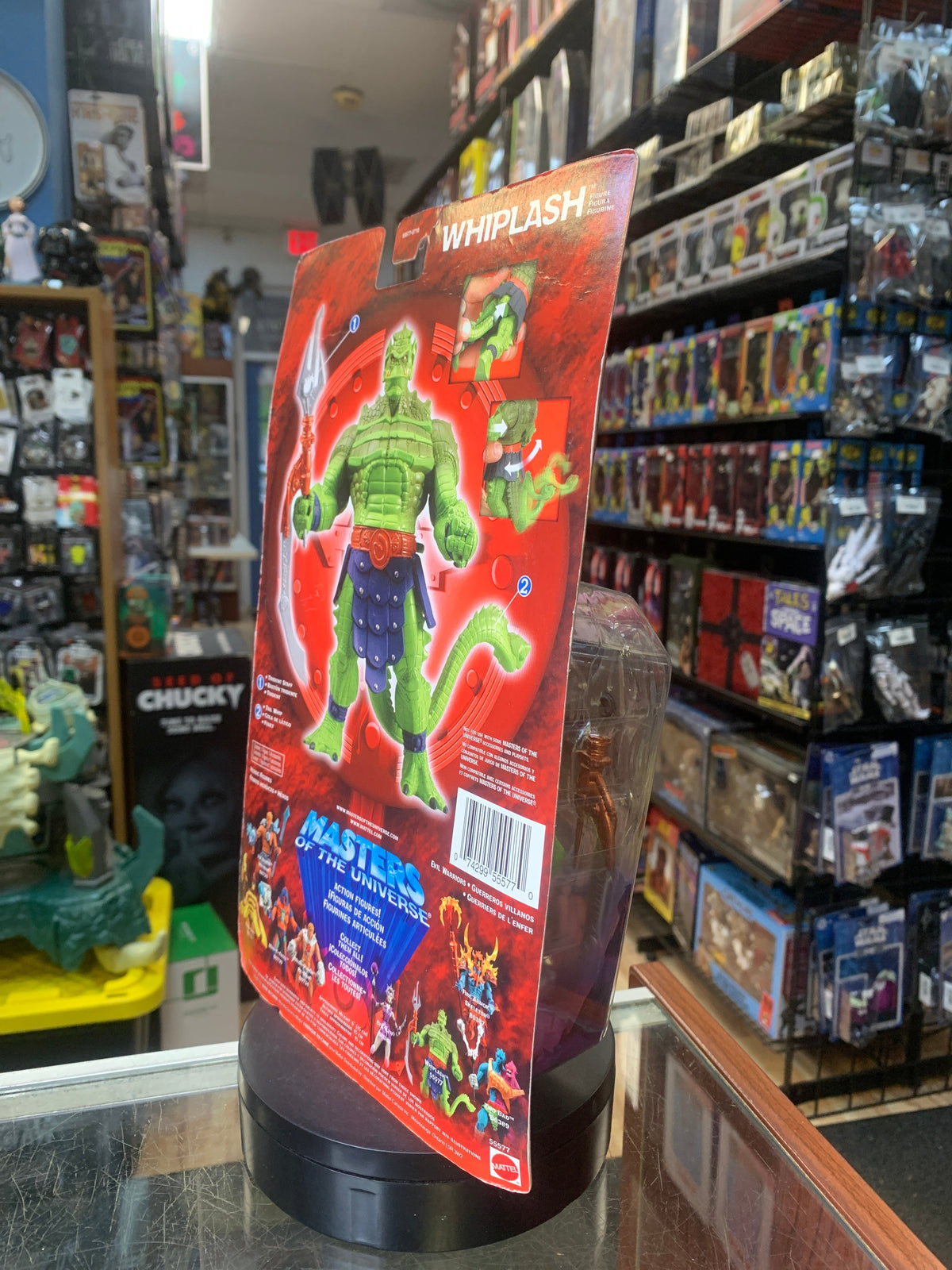 Whiplash (Masters Of The Universe 200X, Mattel) **SEALED** product image 3, provided for visual reference and product detail