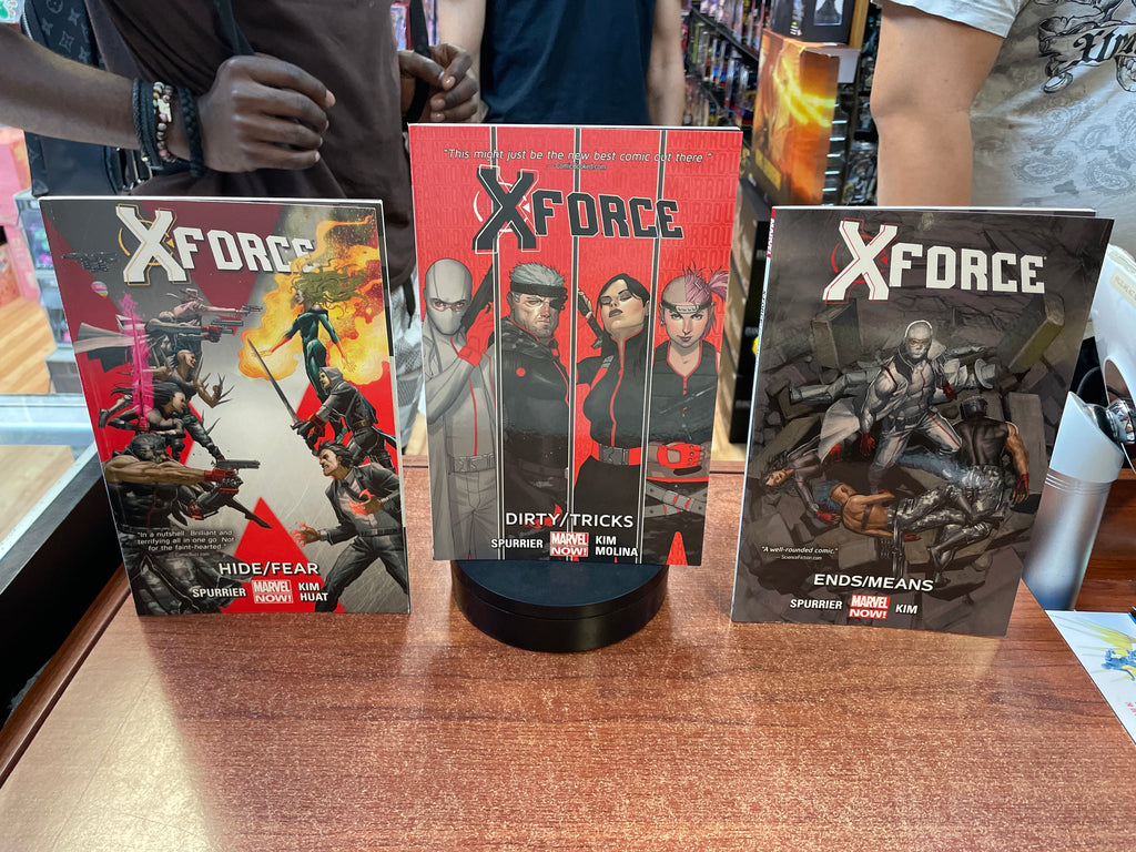 X-Force -Spurrier- TPB Vol 1-3 (Marvel, Comics) product image 1, provided for visual reference and product detail review