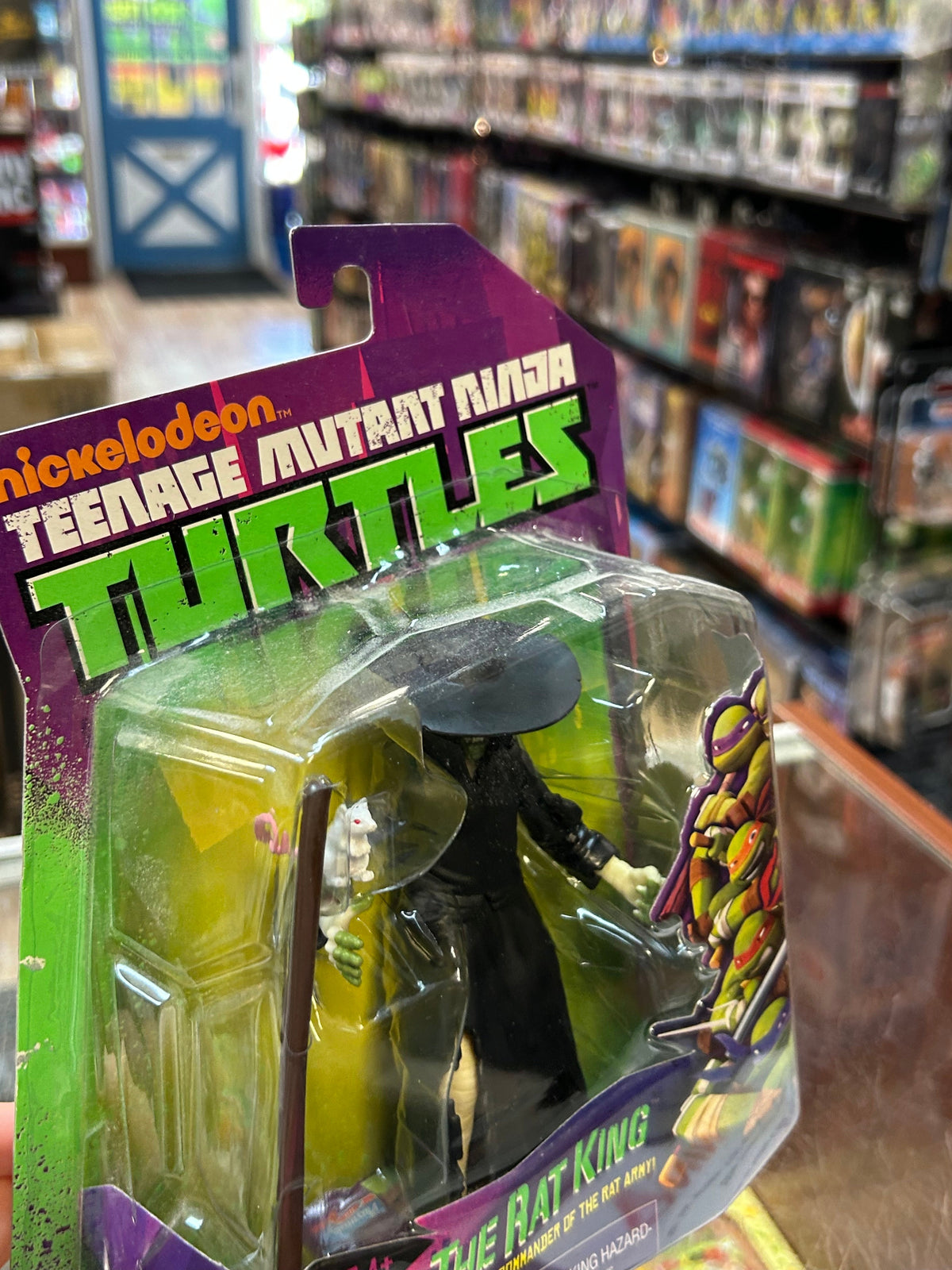 The Rat King Nickelodeon (TMNT Ninja Turtles, Playmates) SEALED product image 1, provided for visual reference and product