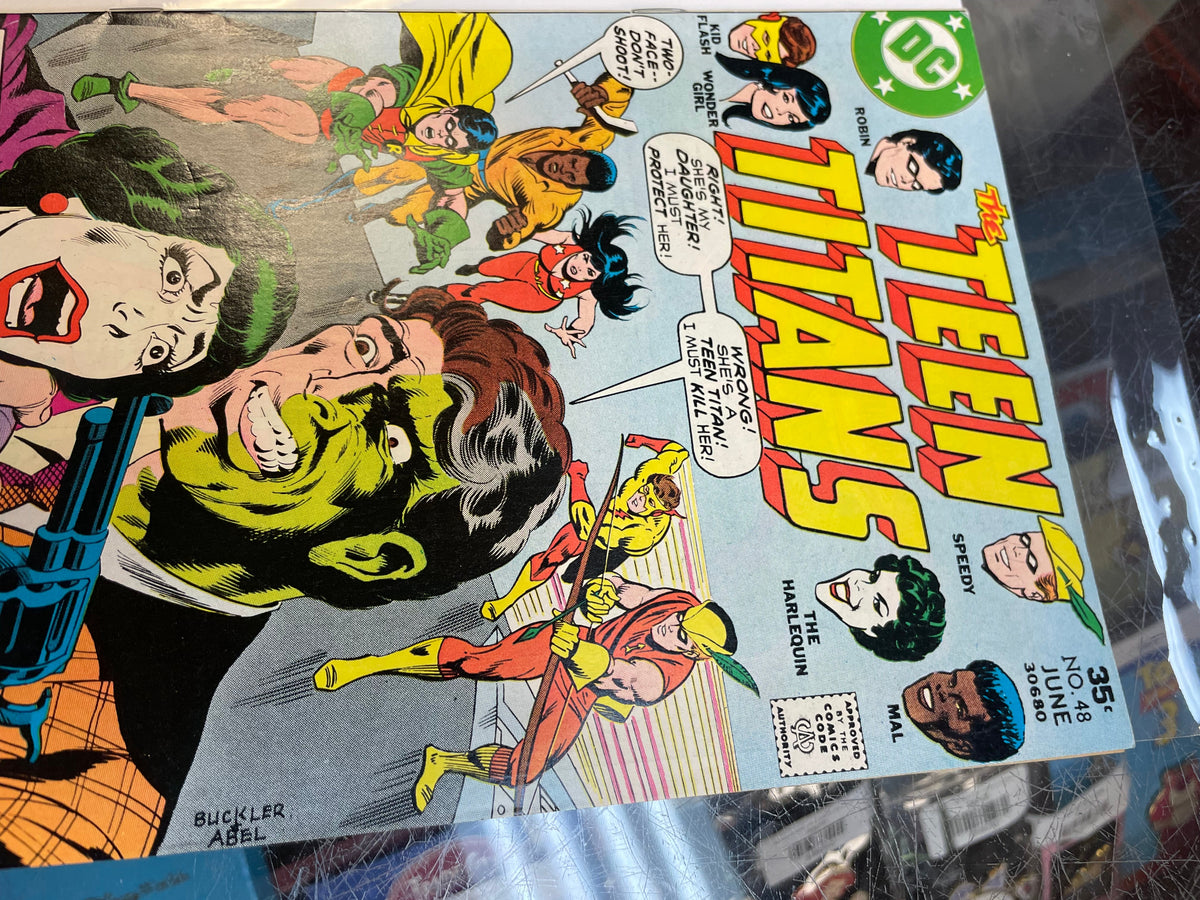 Teen Titans #48 -1ST BUMBLEBEE HARLEQUIN- (DC, Comics) Good product image 15, provided for visual reference and product