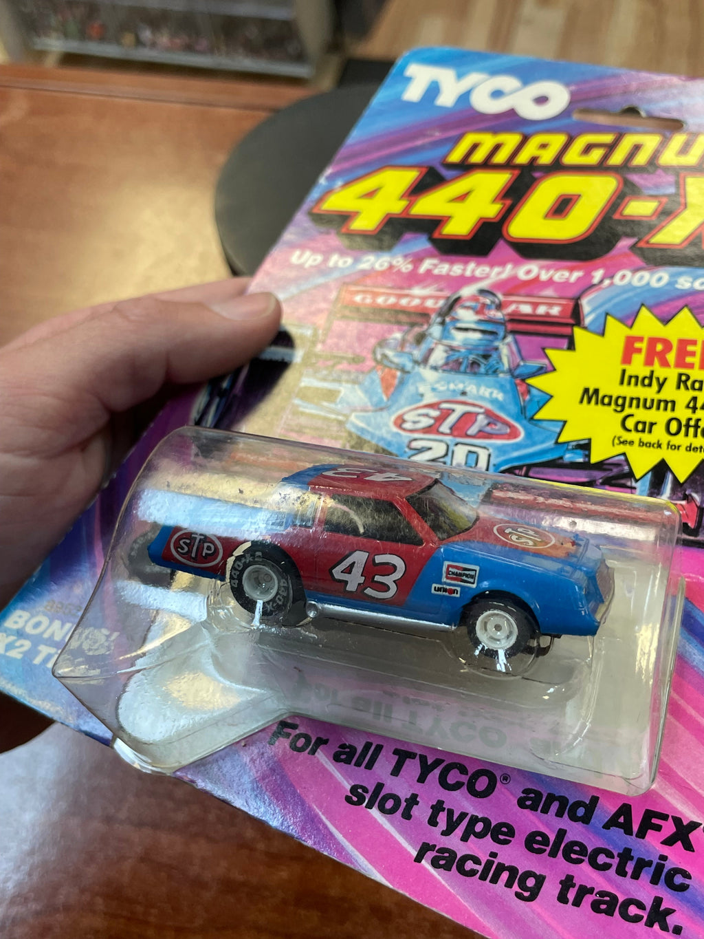 Richard Petty Esmark 8942 (Vintage Slot Car, TYCO) SEALED product image 4, provided for visual reference and product detail
