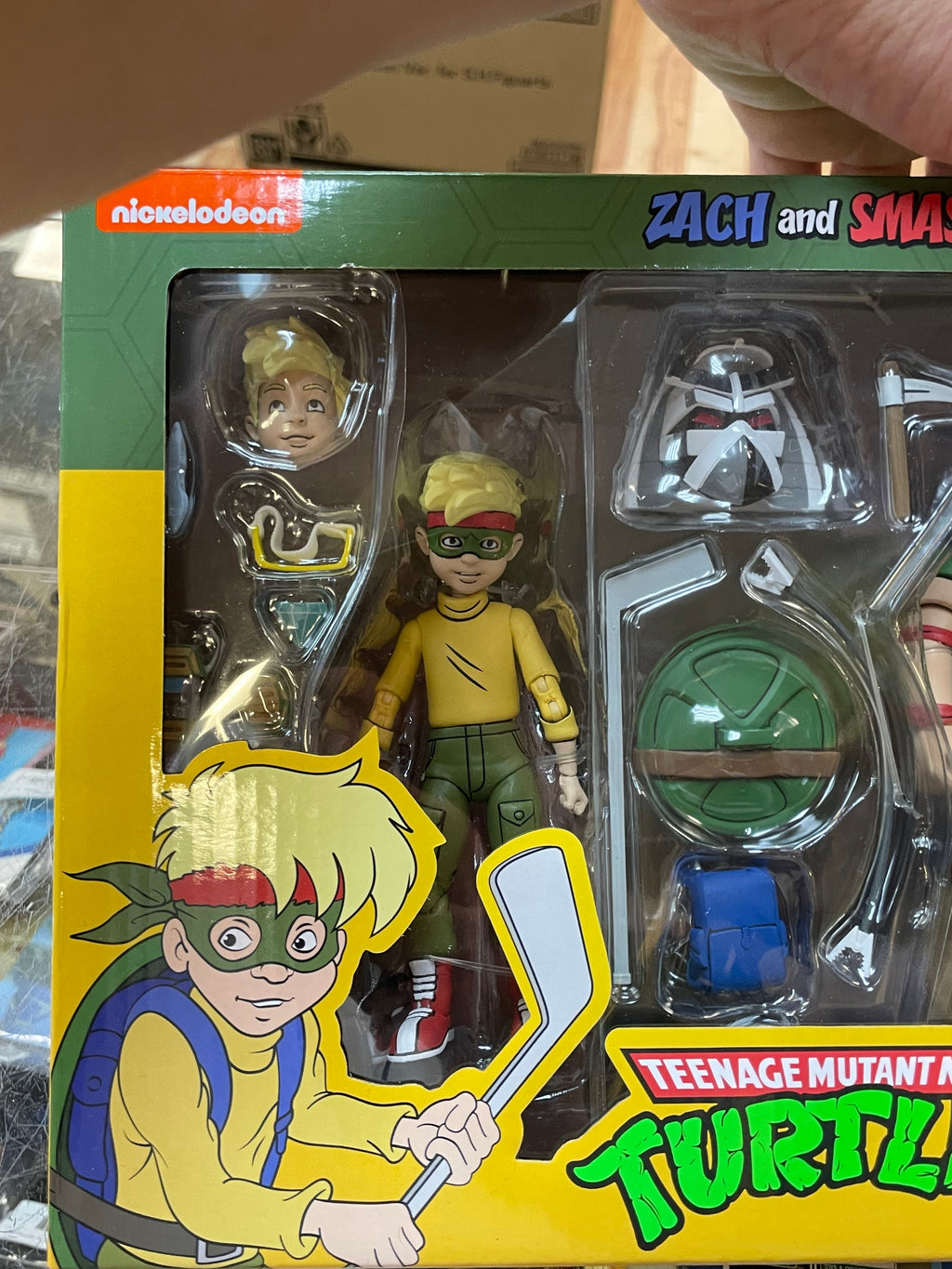 Zach & Smash (TMNT Ninja Turtles, NECA) **SEALED** product image 9, provided for visual reference and product detail review