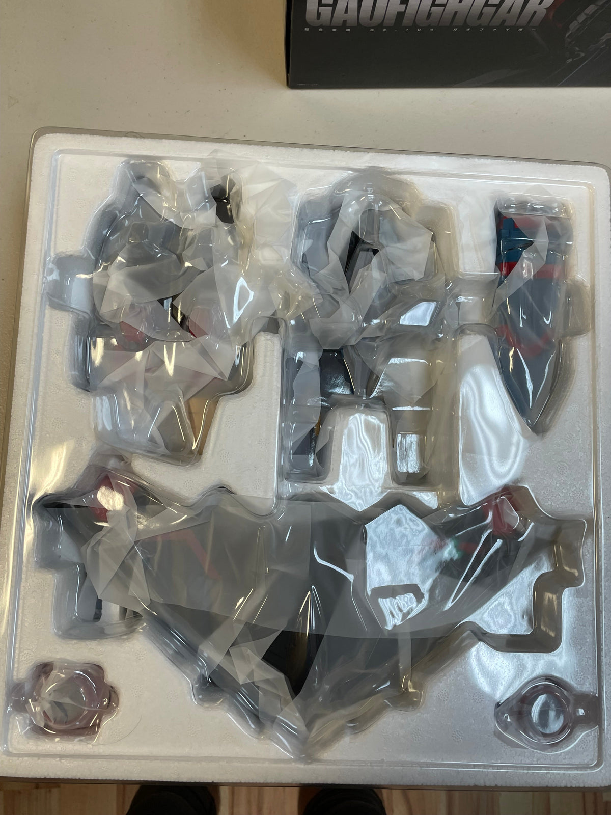 GX-104 GaoFighGar (The King of Braves GaoGaiGar Final, Bandai Soul Of Chogokin) OPEN BOX product image 8, provided for