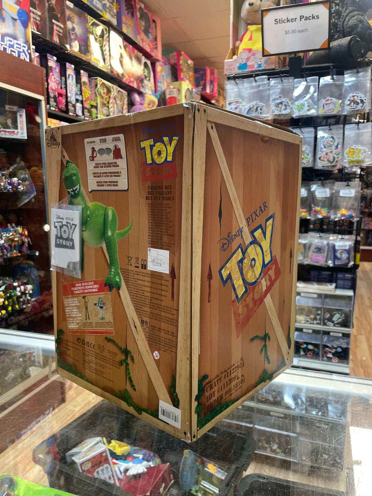 Talking Rex (Disney, Vintage Toy Story) **NEW** product image 3, provided for visual reference and product detail review