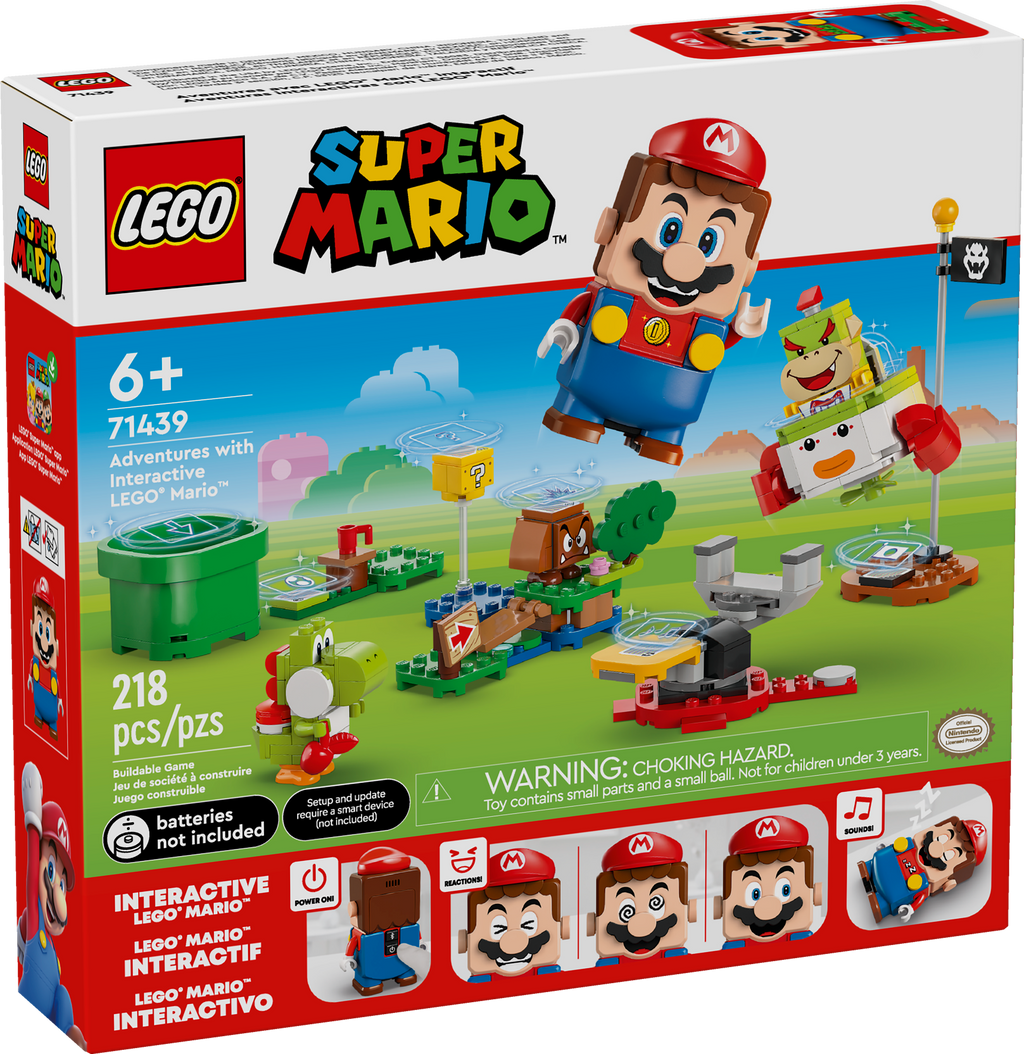 71439 LEGO Super Mario: Adventures with Interactive LEGO Mario product image 3, provided for visual reference and product