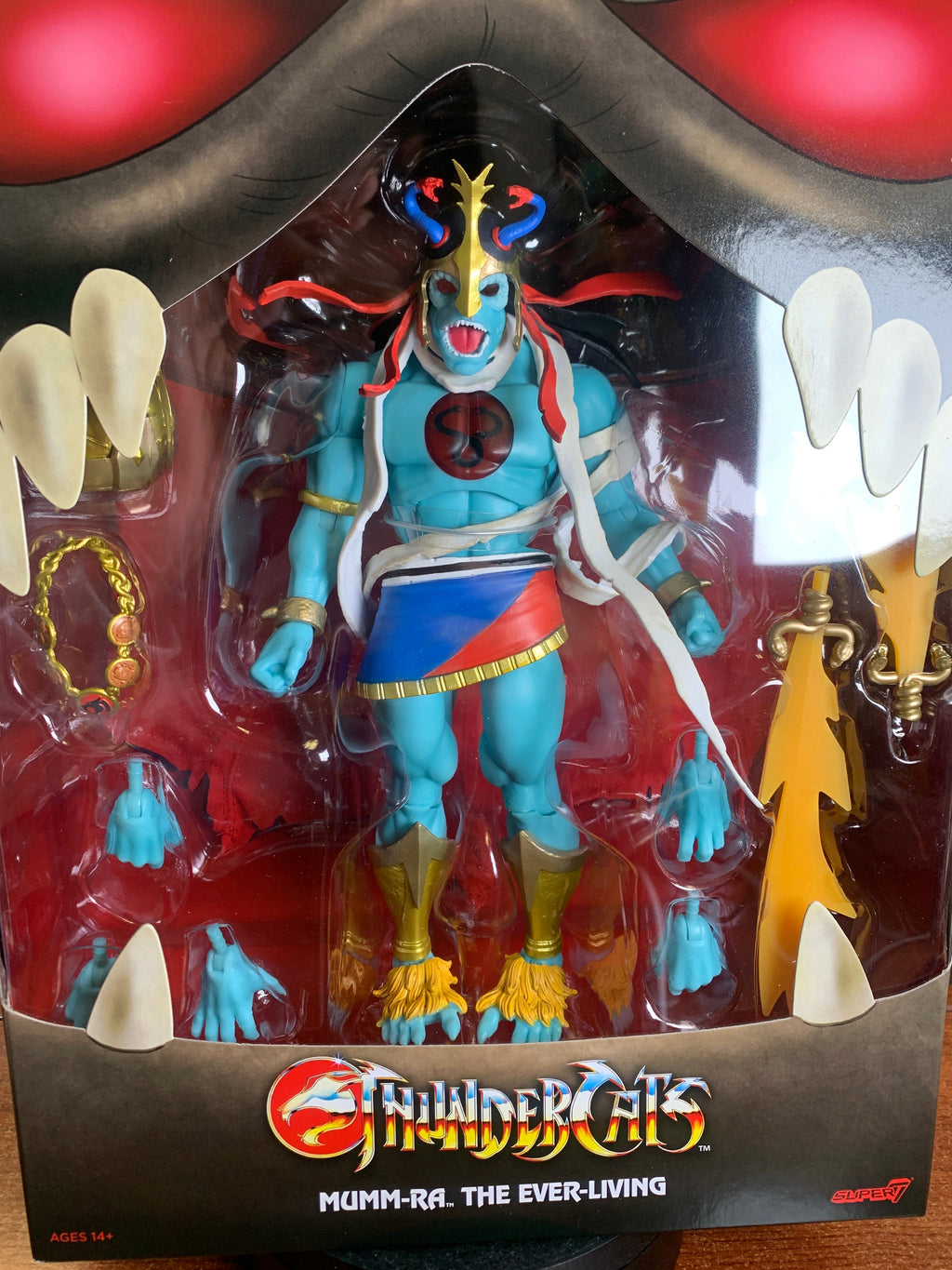 Mumm-Ra the Everliving Light Up (Thundercats, Super7 Ultimates) product image 2, provided for visual reference and product