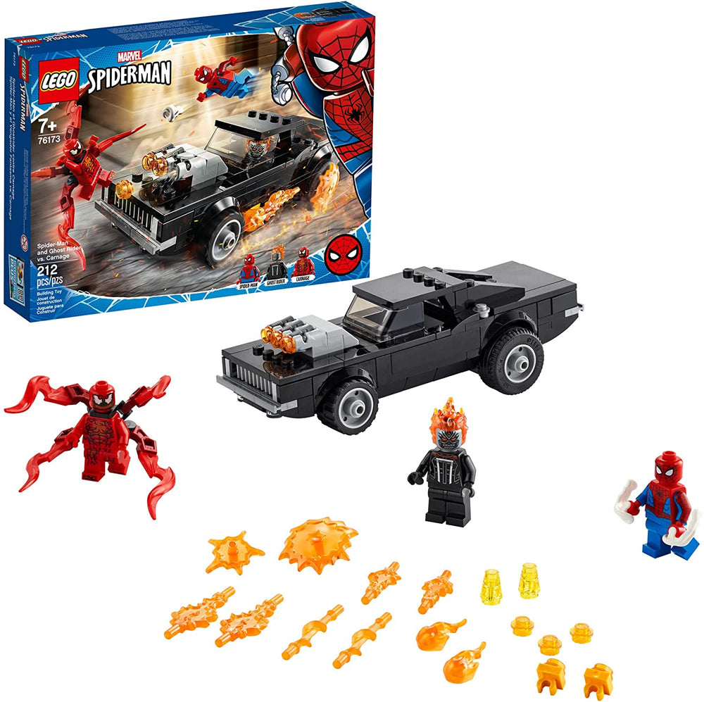 76173 Spider-Man and Ghost Rider vs. Carnage (Retired) (Certified Complete)