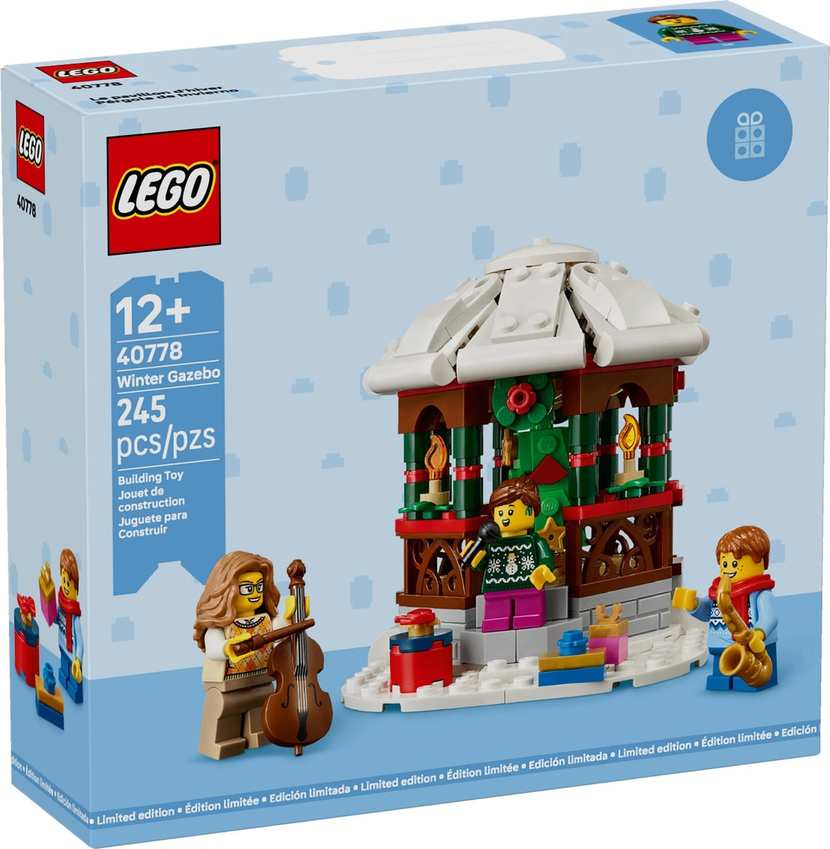 40778 Winter Gazebo (Retired) (New Sealed) product image 1, provided for visual reference and product detail review